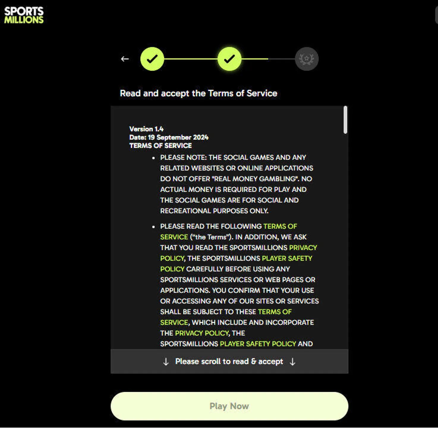 Sporting bets app